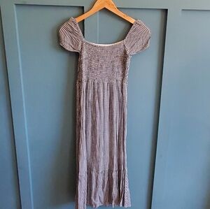 Abercrombie and Fitch Gingham smocked summer dress